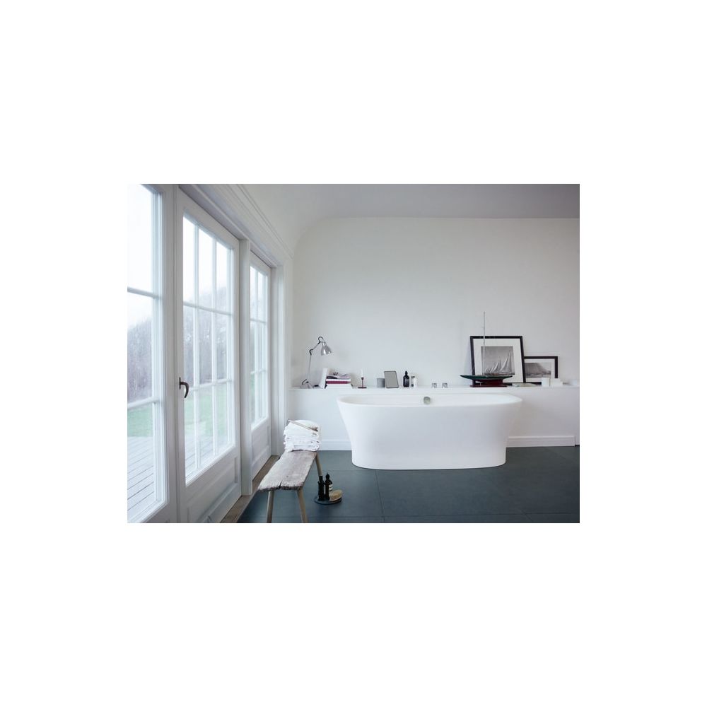 Duravit Cape Cod Badewanne 510x900x1900mm, Mattweiß, Halbrund, Vorwand, 1 Rück... DURAVIT-700364000000000 4021534986475 (Abb. 5)