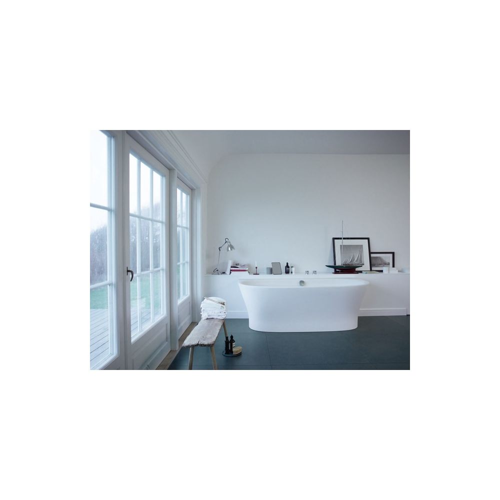Duravit Cape Cod Badewanne 510x900x1900mm, Mattweiß, Halbrund, Vorwand, 1 Rück... DURAVIT-700364000000000 4021534986475 (Abb. 6)