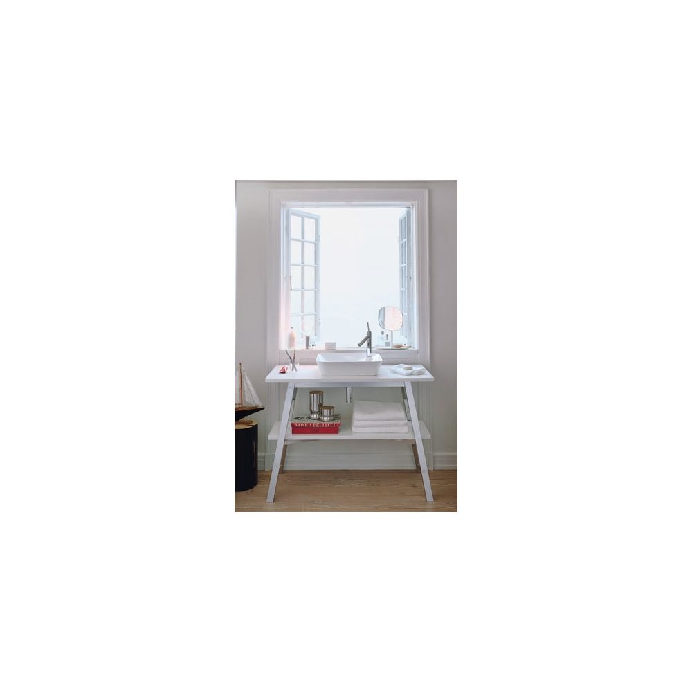 Duravit Cape Cod Aufsatzbecken 460mm, Weiß Hochglanz, DuraCeram, Quadratisch, ohne... DURAVIT-2340460000 4021534988868 (Abb. 12)