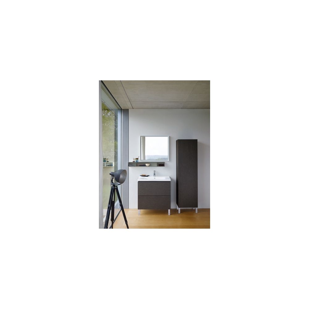 Duravit L-Cube Regalelement Wandmontage 140x1000x120mm, Flanell Grau Seidenmatt, 3... DURAVIT-LC120109090 4053424297583 (Abb. 2)