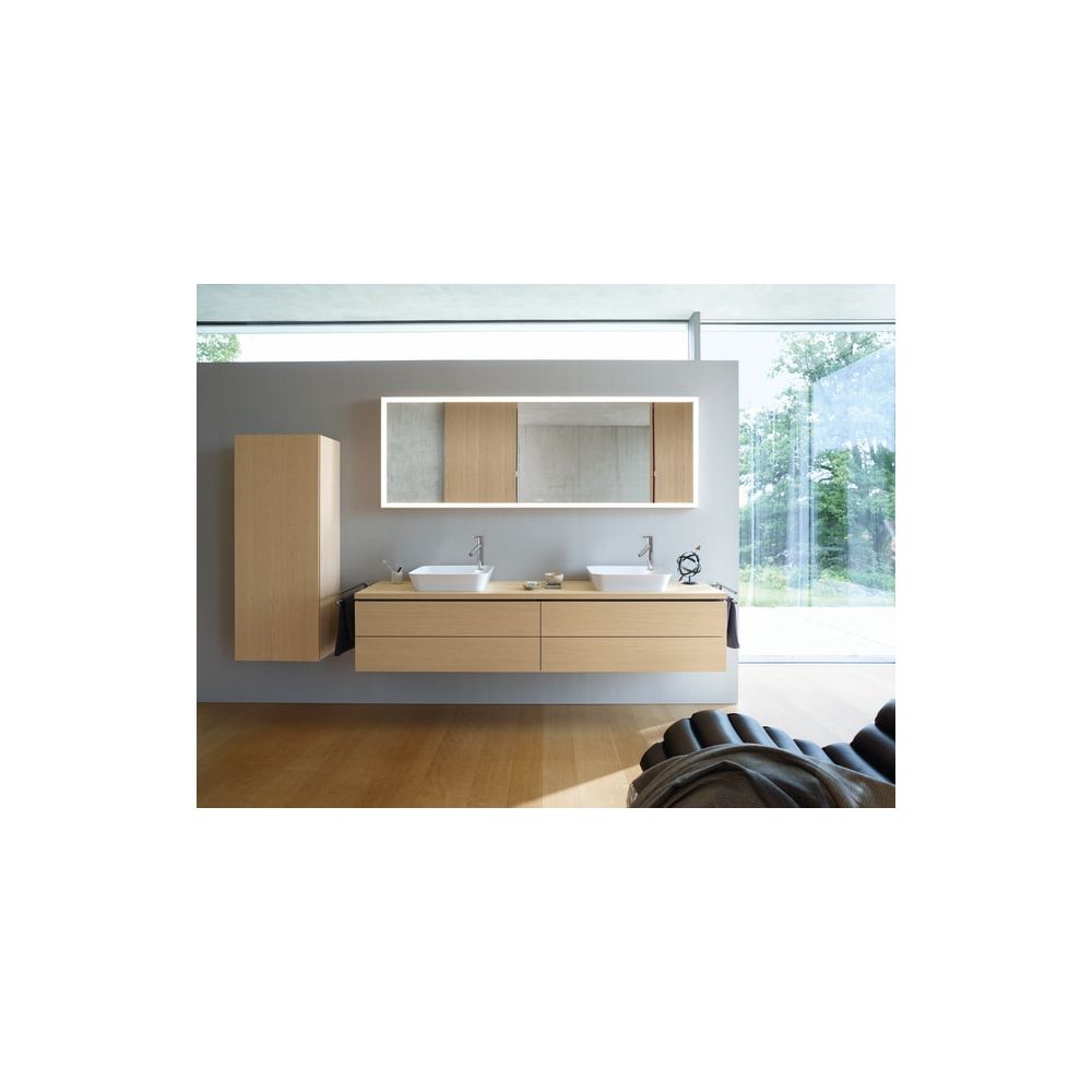 Duravit Cape Cod Aufsatzbecken 460mm, Weiß Hochglanz, DuraCeram, Quadratisch, ohne ... DURAVIT-2340460000 4021534988868 (Abb. 8)