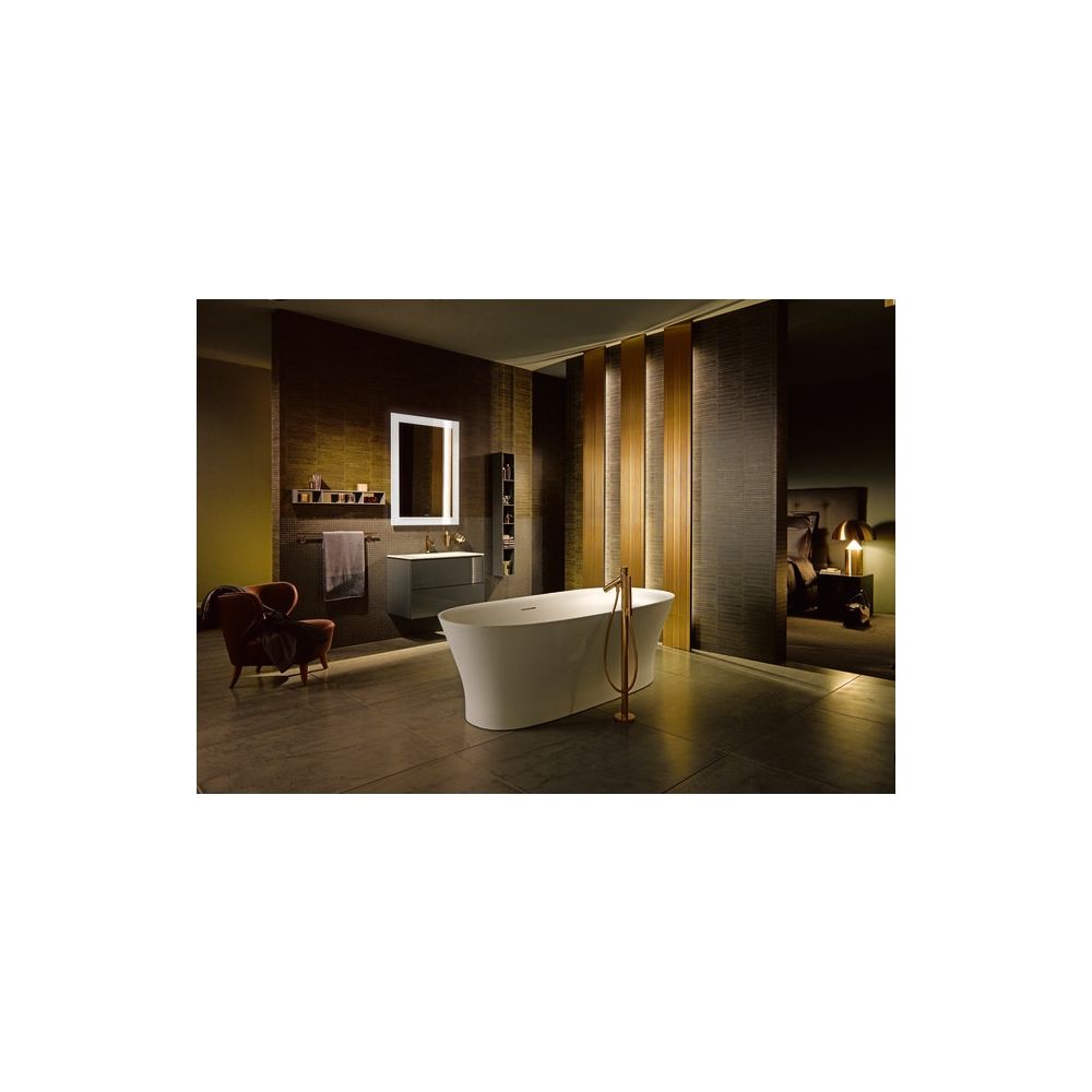 Duravit ME by Starck Waschtisch 490x830x180mm, Weiß Hochglanz, Rechteckig, 1 Wasch... DURAVIT-2336830000 4021534966538 (Abb. 26)