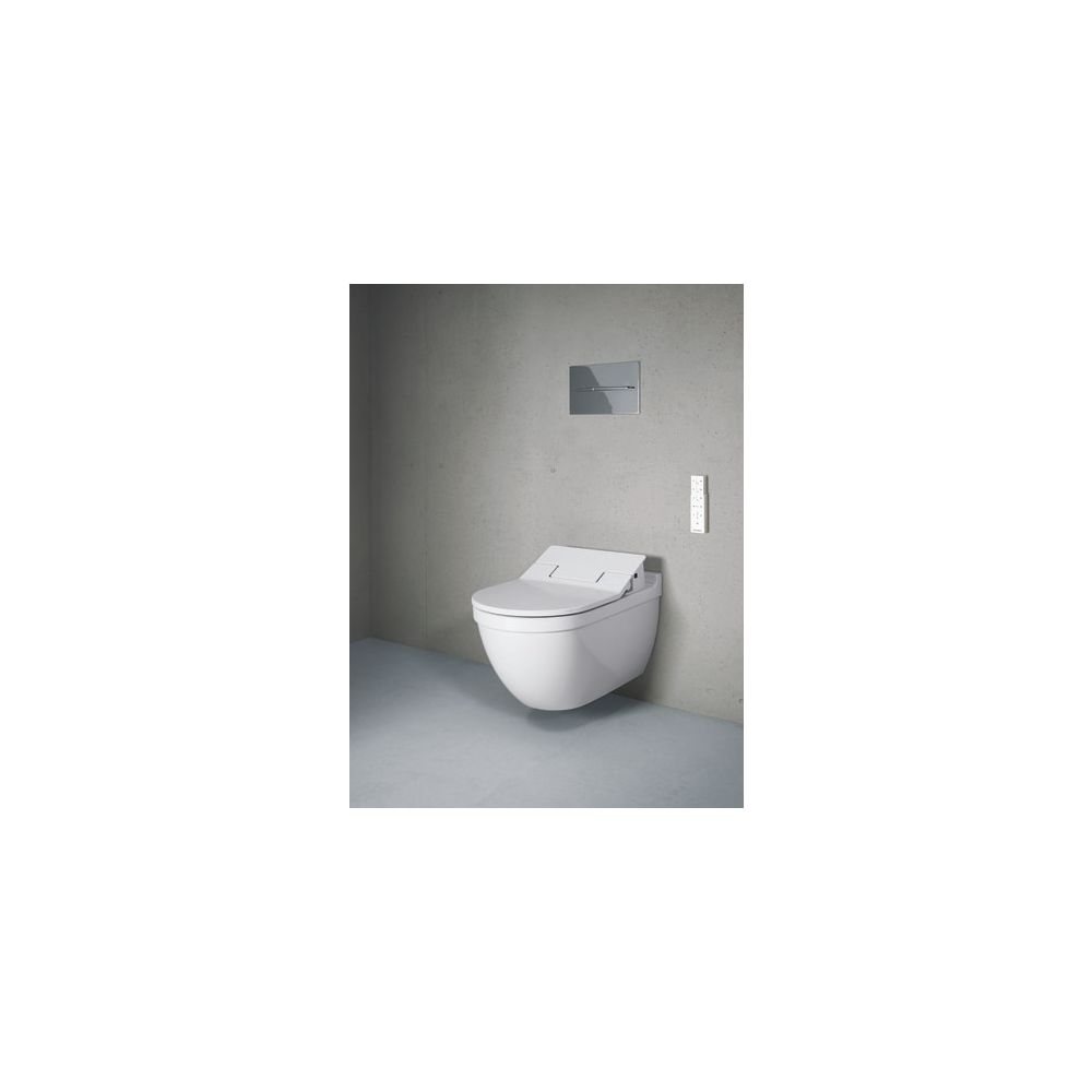 Duravit Starck 3 Wand-WC für Dusch-WC-Sitz 620x365x435mm, Weiß Hochglanz, 4,5l, Wo... DURAVIT-22265900001 4021534822162 (Abb. 1)