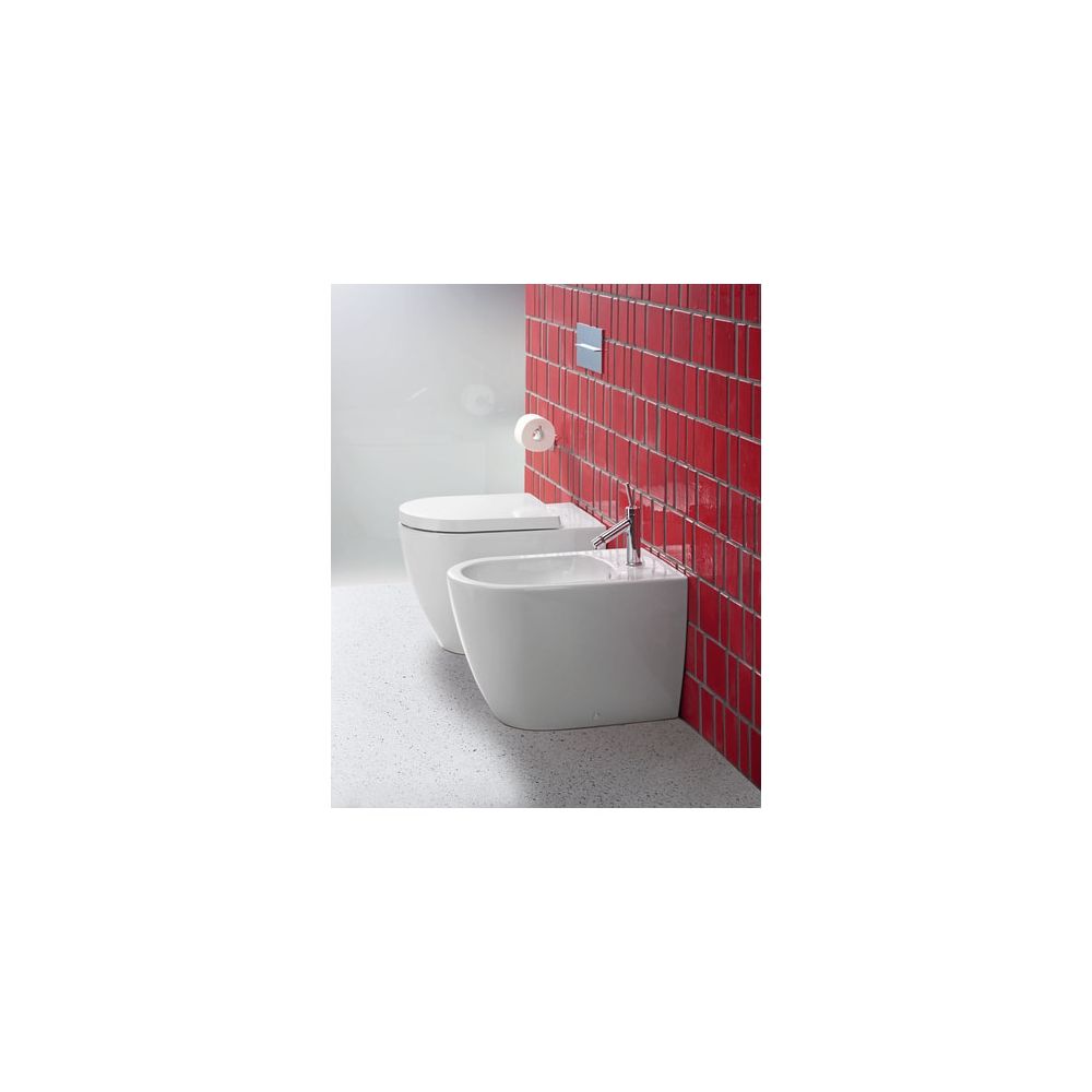 Duravit ME by Starck WC-Sitz Weiß Hochglanz, 374x40x458mm, mit Absenkautomatik, Si... DURAVIT-0020090000 4053424307220 (Abb. 57)