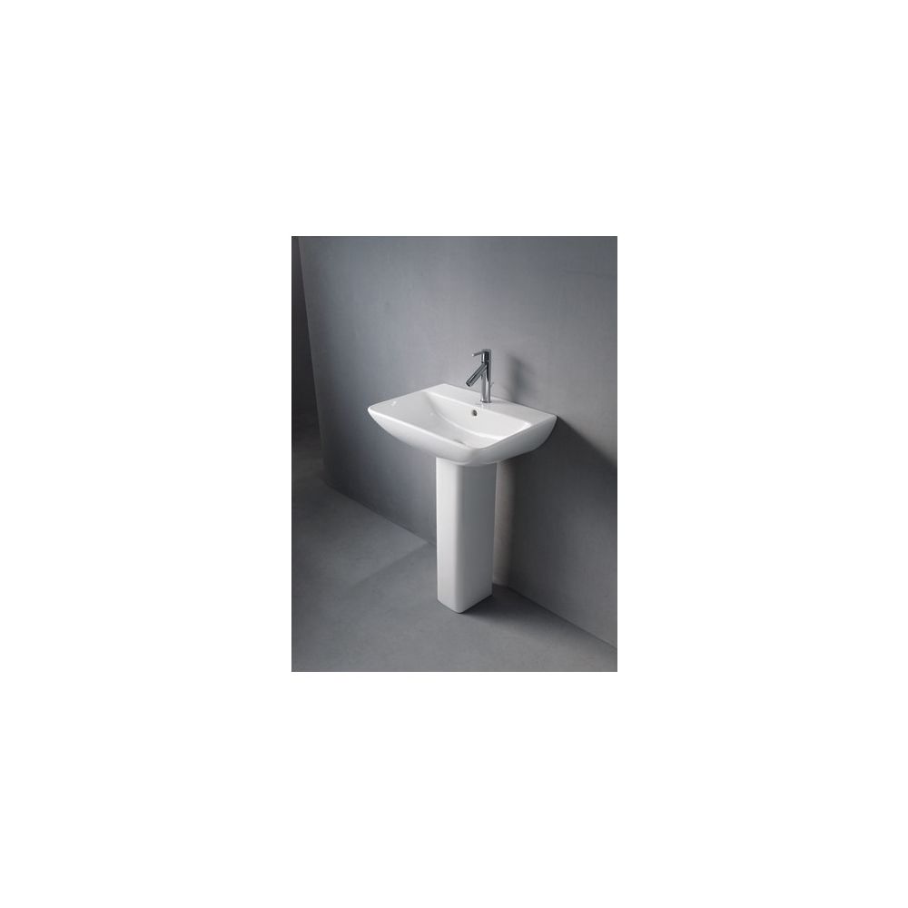 Duravit ME by Starck Waschtisch 460x600x180mm wandhäng., Weiß Hochglanz, Rechtecki... DURAVIT-2335600000 4021534966576 (Abb. 10)