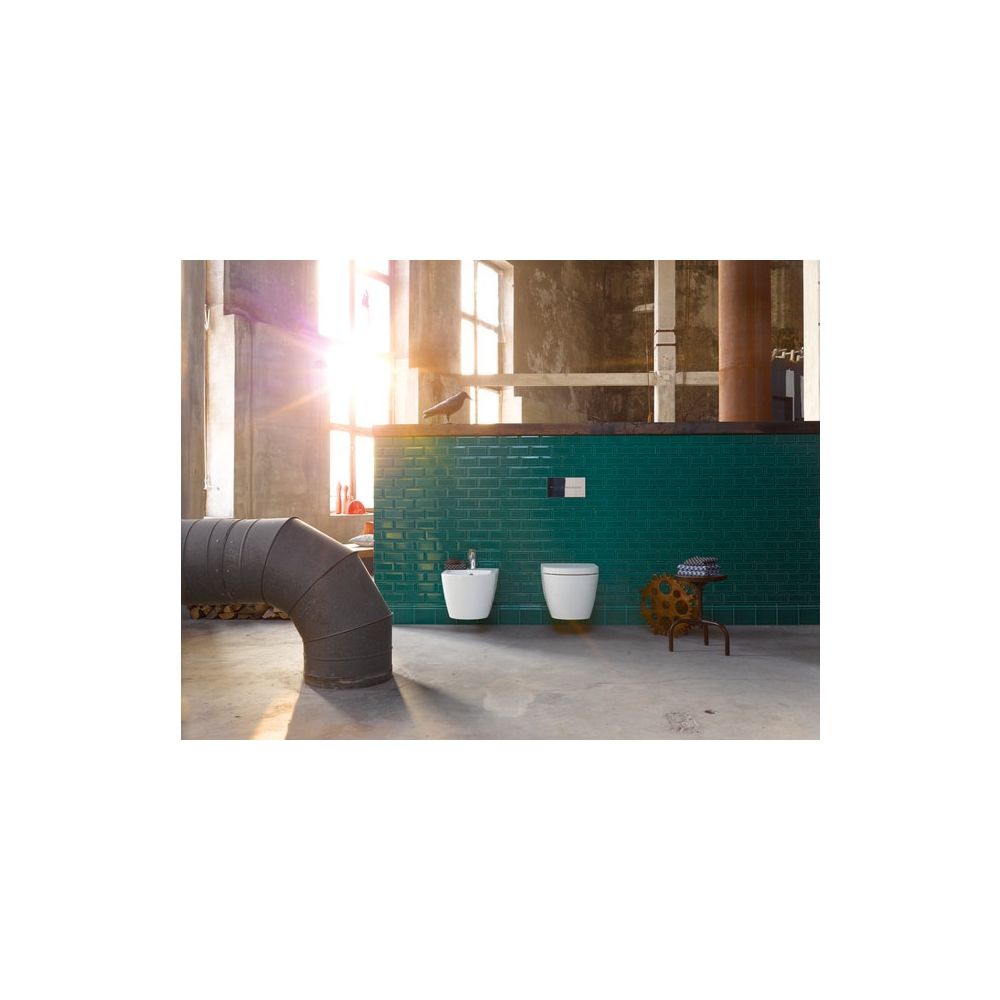 Duravit ME by Starck Wand-WC 570x360x355mm, Weiß Hochglanz, 4,5l, WonderGliss, Ti... DURAVIT-25290900001 4021534966781 (Abb. 26)
