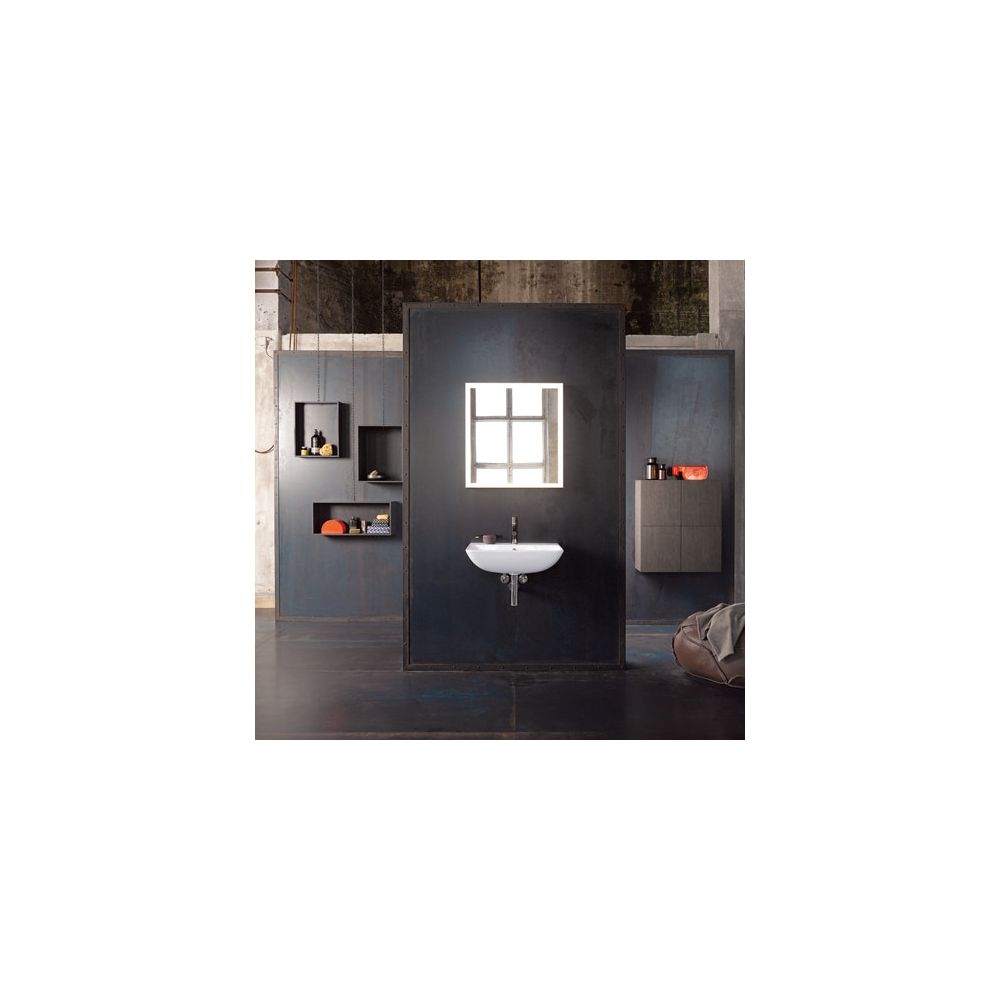 Duravit ME by Starck Waschtisch 490x650x180mm wandhäng., Weiß Hochglanz, Rechtecki... DURAVIT-2335650000 4021534966613 (Abb. 13)