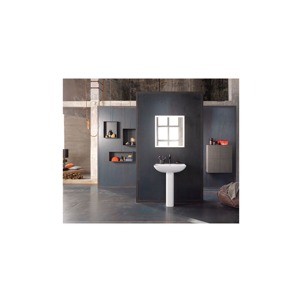 Duravit ME by Starck Waschtisch 490x650x180mm wandhäng., Weiß Hochglanz, Rechtecki... DURAVIT-2335650000 4021534966613 (Abb. 14)