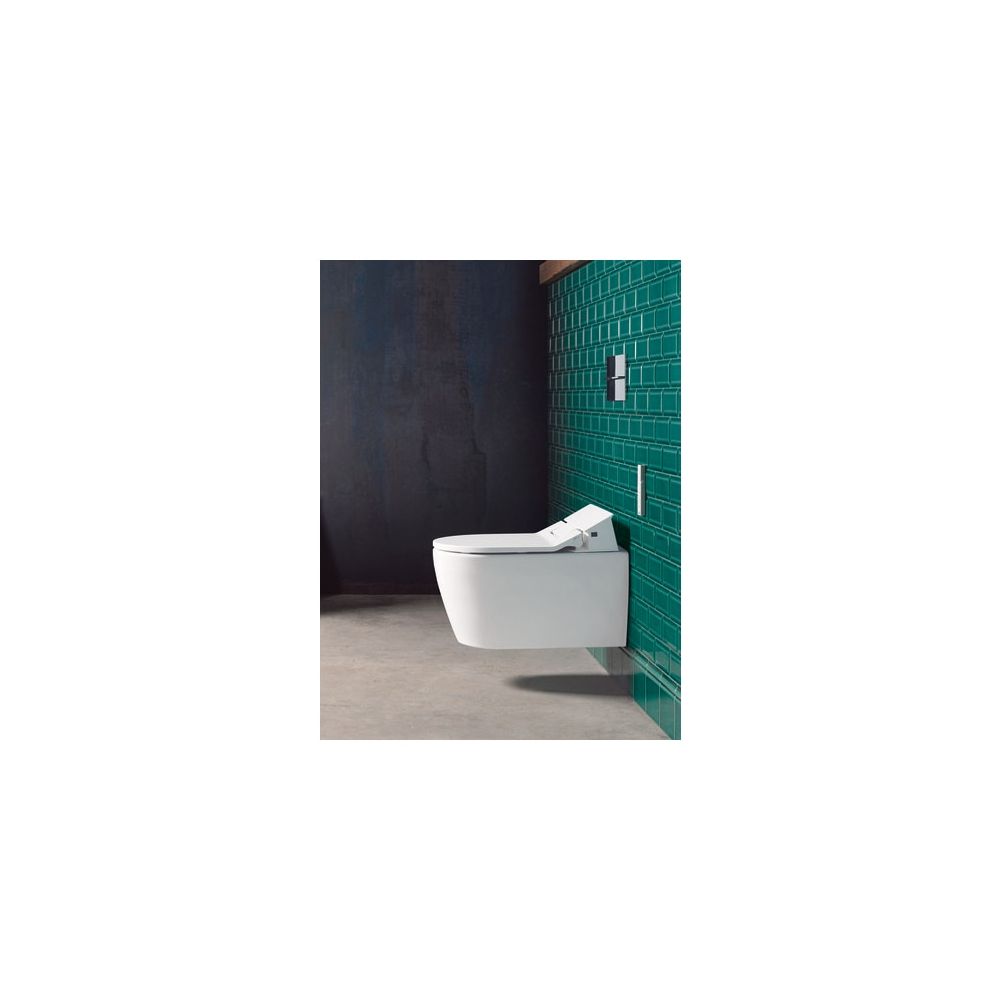 Duravit ME by Starck Wand-WC für Dusch-WC-Sitz 570x370x355mm, Weiß Hochglanz, 4,5... DURAVIT-25295900001 4021534966804 (Abb. 12)