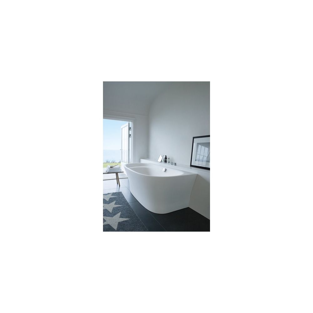 Duravit Cape Cod Whirlwanne Halbrund, Vorwand, 900x1900x510mm, Air-System, 1 R... DURAVIT-760364000AS0000 4053424453613 (Abb. 1)