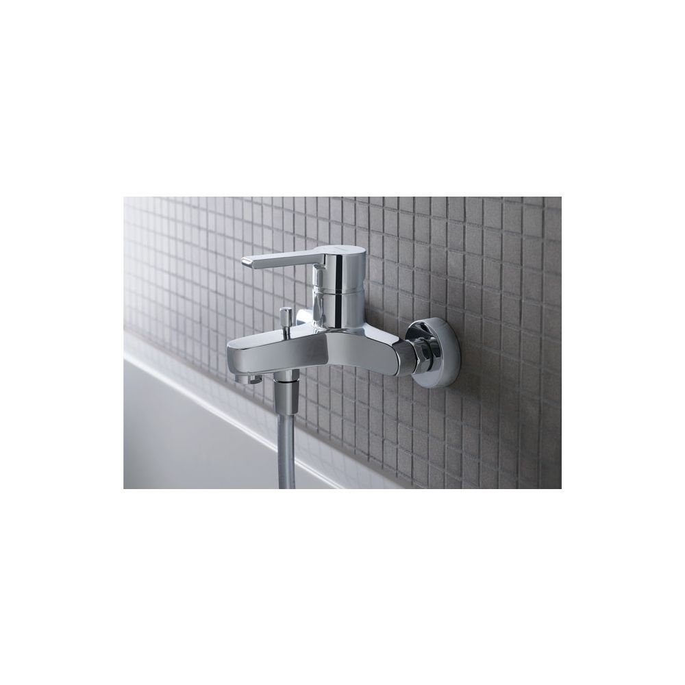 Duravit B.2 Einhebel-Wannenmischer Aufputz, Chrom, 19l/min, S-Anschlüsse 1/2" Sti... DURAVIT-B25230000010 7612158494407 (Abb. 4)