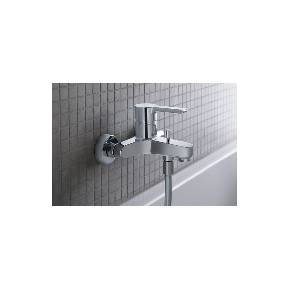 Duravit B.2 Einhebel-Wannenmischer Aufputz, Chrom, 19l/min, S-Anschlüsse 1/2" Sti... DURAVIT-B25230000010 7612158494407 (Abb. 5)