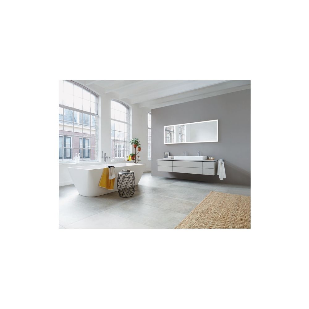 Duravit DuraSquare Waschtisch 470x1000x145mm, DuraCeram, Weiß Hochglanz, Rechteckig... DURAVIT-2353100072 4053424324319 (Abb. 1)