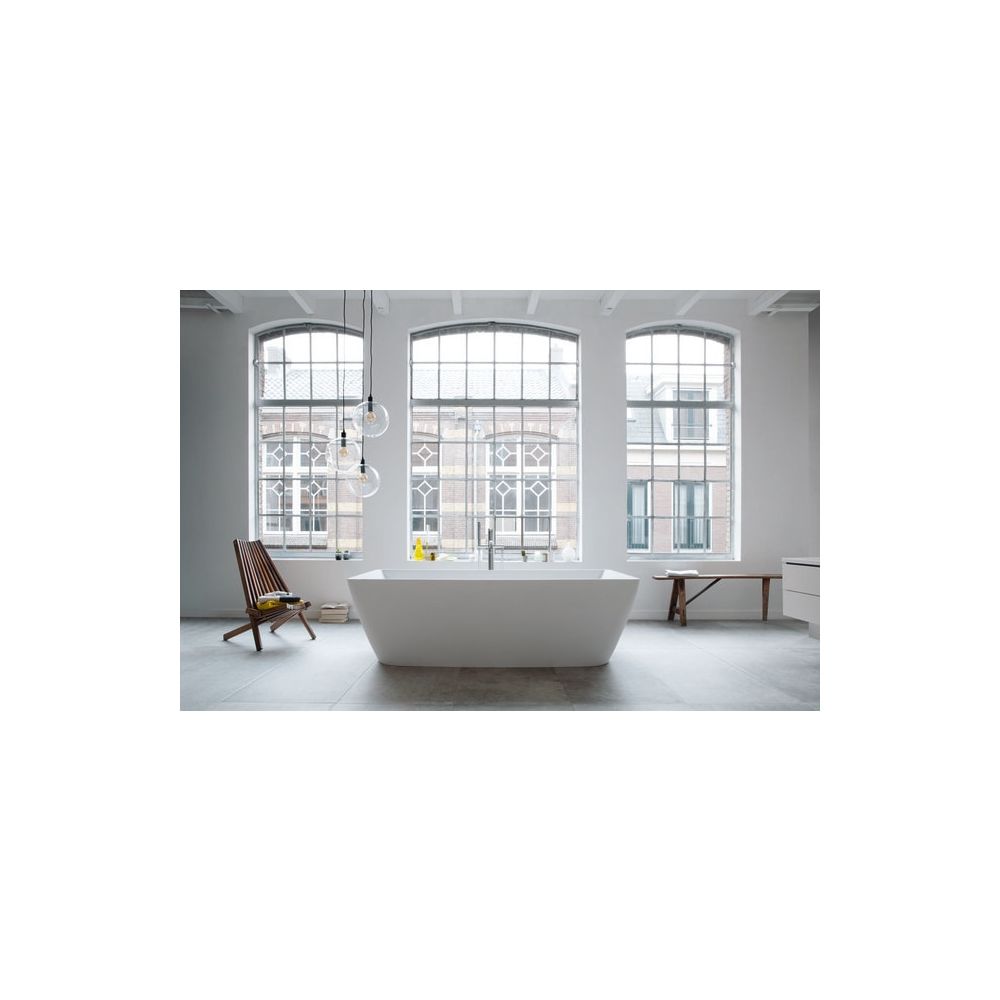 Duravit DuraSquare Badewanne 485x850x1850mm, 250l, Mattweiß, Rechteckig, Frei... DURAVIT-700430000000000 4053424179940 (Abb. 14)