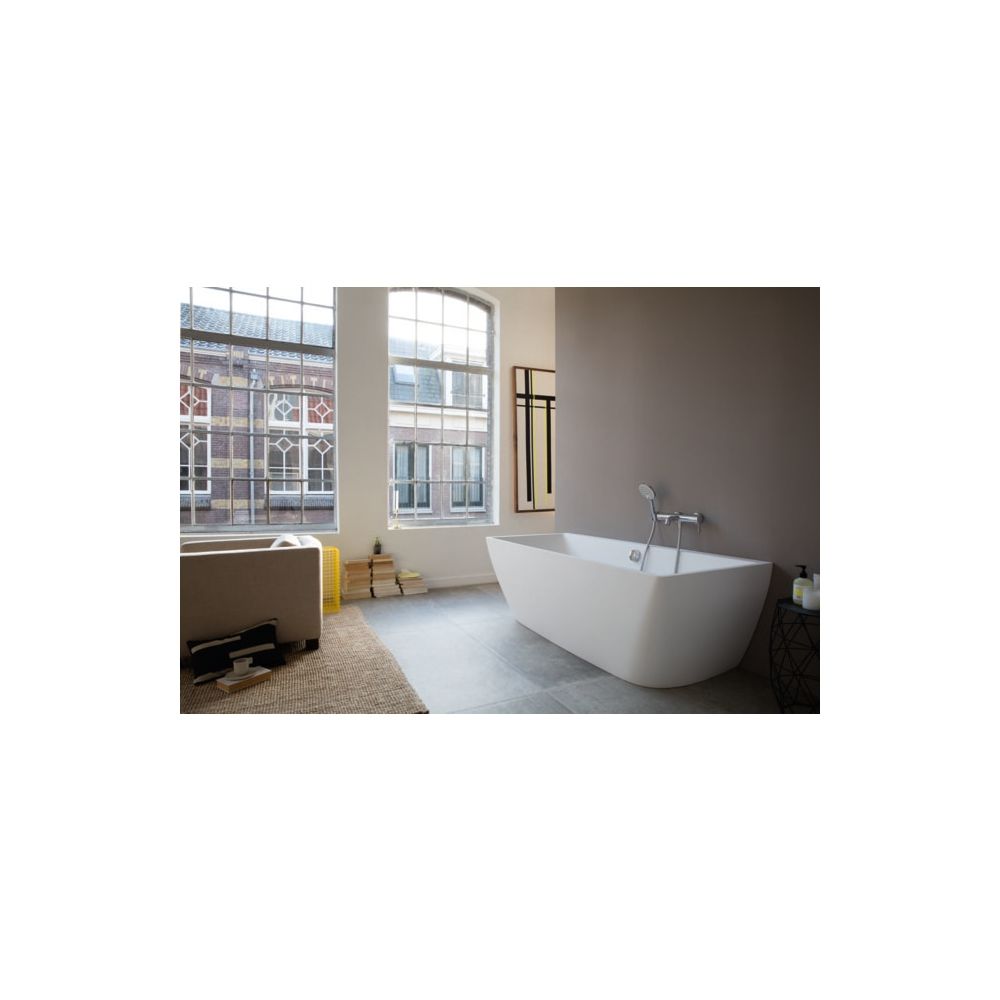 Duravit DuraSquare Badewanne 485x800x1800mm, 195l, Mattweiß, Rechteckig, Vorwa... DURAVIT-700429000000000 4053424179926 (Abb. 1)
