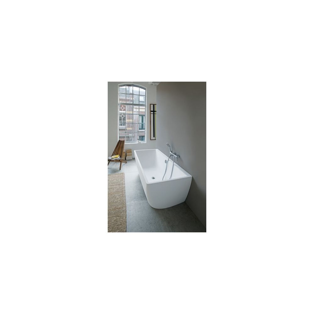 Duravit C.1 Einhebel-Wannenmischer Aufputz, Mattschwarz, AP, Ausladung 189mm, Chr... DURAVIT-C15230000010 7612158492113 (Abb. 2)