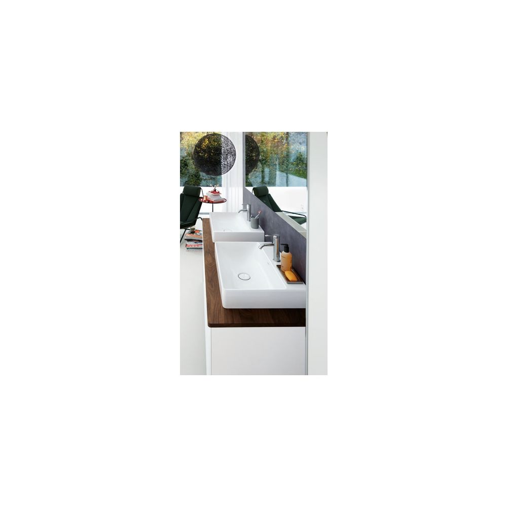 Duravit DuraSquare Waschtisch470x600x145mm wandh. Weiß Hochglanz, Rechteckig, Dura... DURAVIT-2353600071 4053424151137 (Abb. 28)