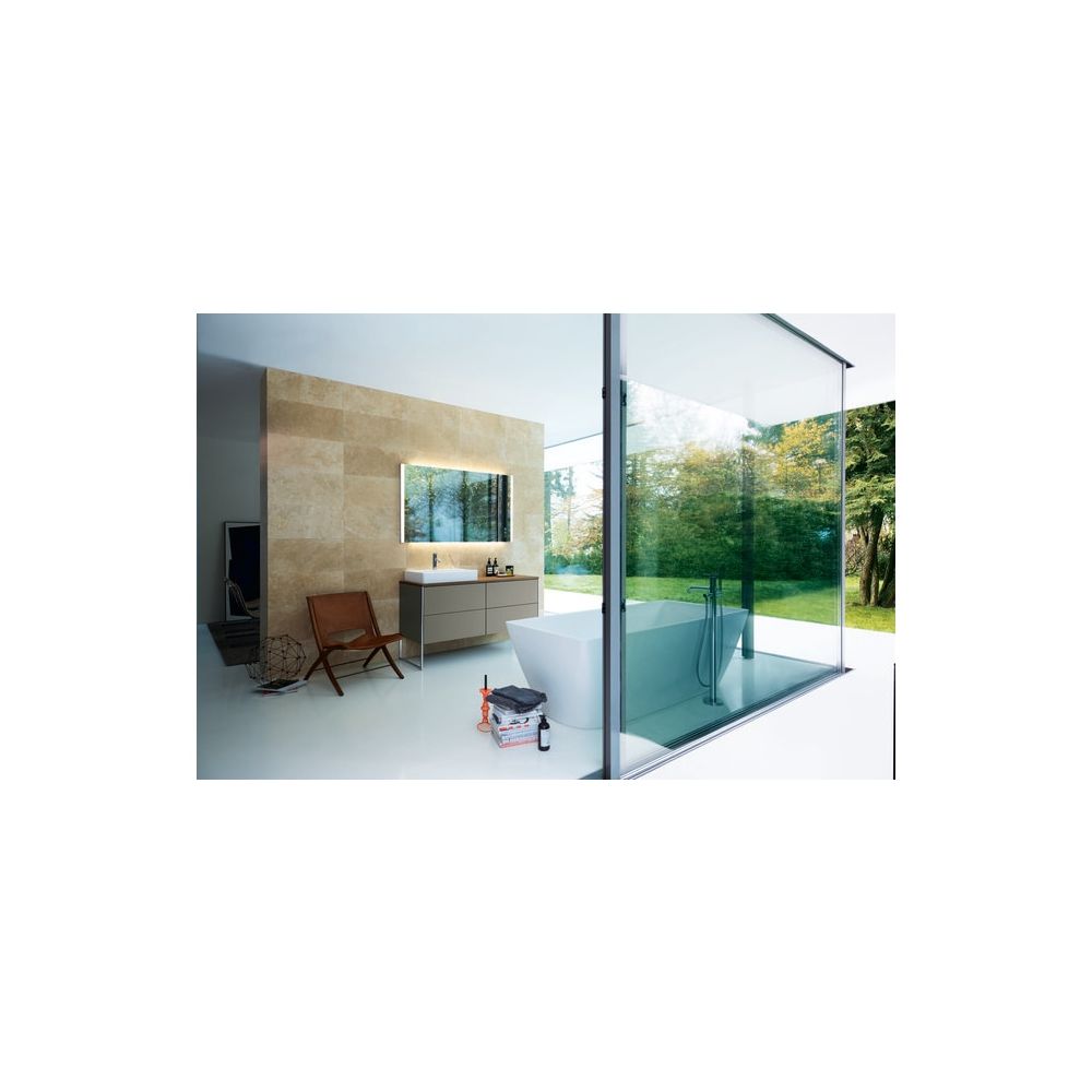 Duravit XSquare Massivholzkonsole 550x1400x20mm, L, 1 Ausschnitt/Waschplatz, Ameri... DURAVIT-XS061GL7777 4053424569772 (Abb. 2)