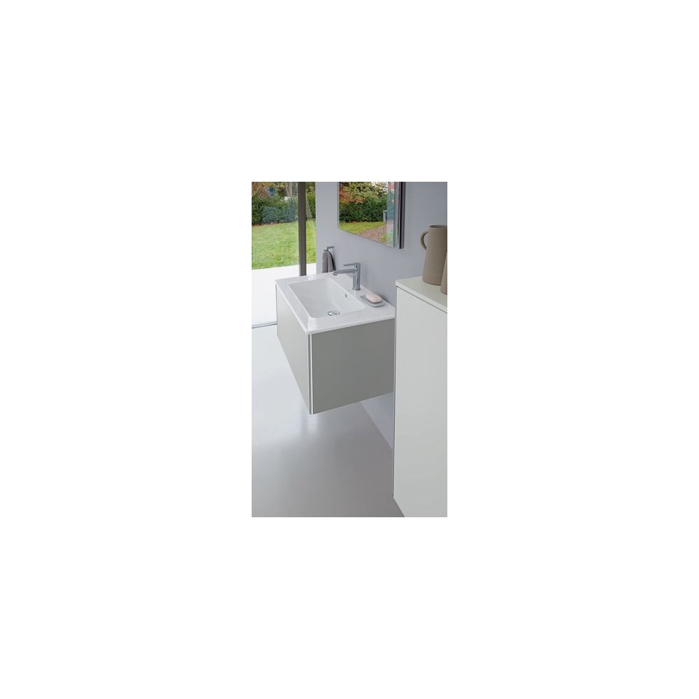 Duravit ME by Starck Waschtisch 490x830x180mm, Weiß Hochglanz, Rechteckig, 1 Wasch... DURAVIT-2336830000 4021534966538 (Abb. 52)