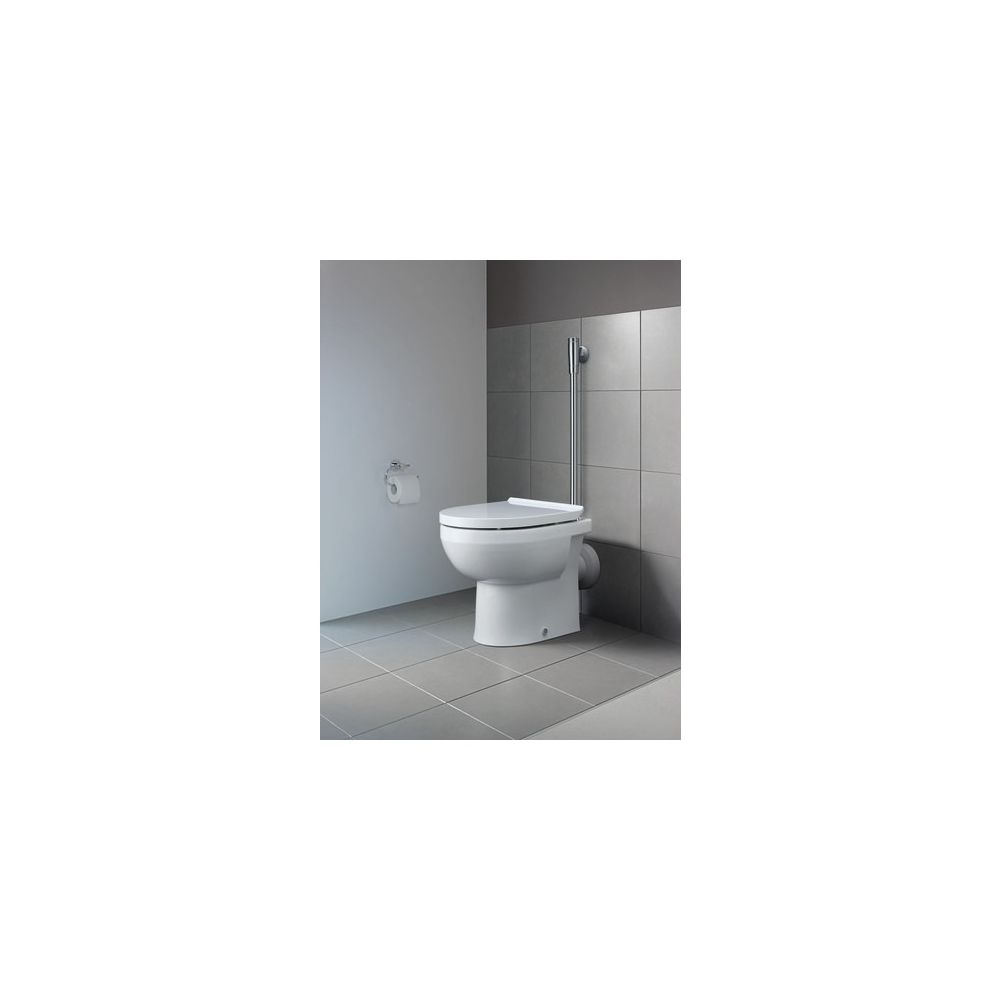 Duravit WC-Set bodenstehend No.1 480x370x465mm, Weiß Hochglanz, Tiefspüler, rimless... DURAVIT-41840900A1 4053424680613 (Abb. 9)