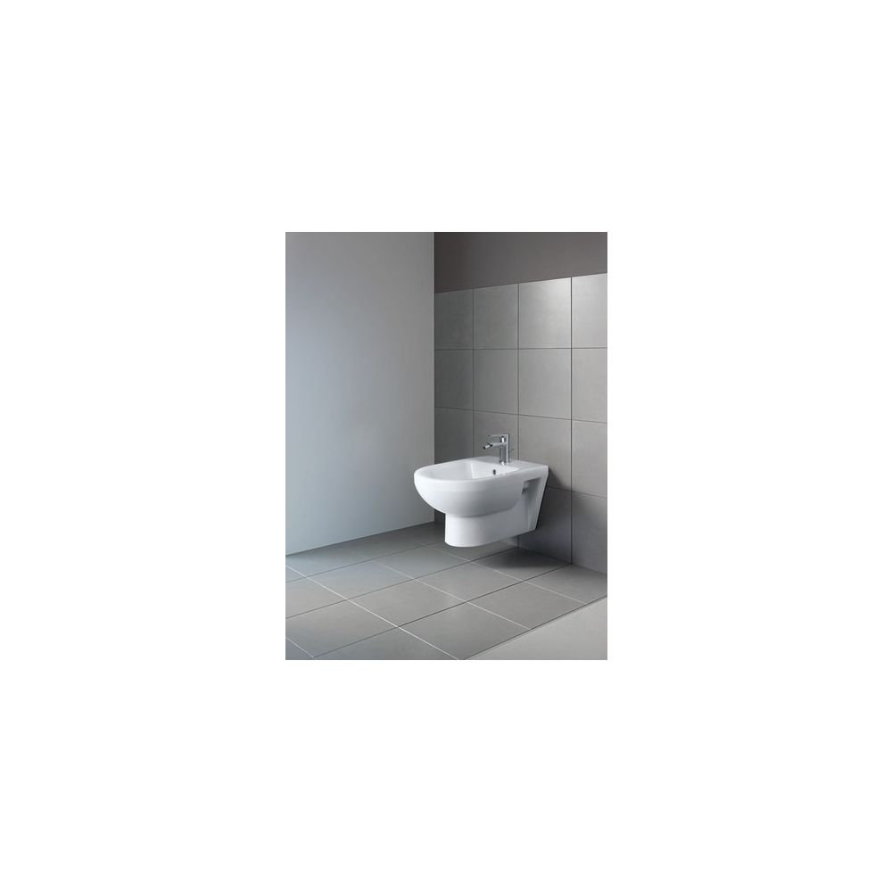 Duravit No.1 Wandbidet 540x370x300mm, Weiß Hochglanz, 1 HL, mit HLB/Überlauf... DURAVIT-2279150000 4053424182605 (Abb. 1)