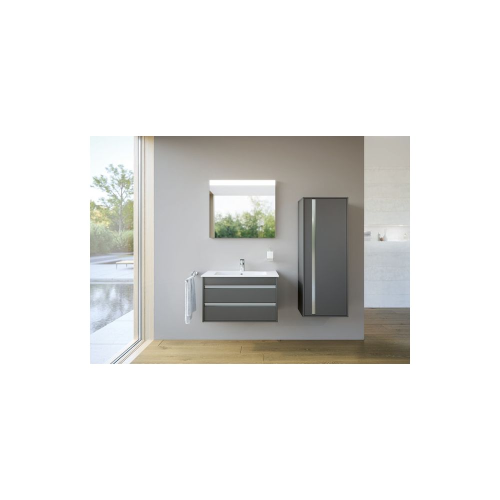 Duravit ME by Starck Waschtisch 490x830x180mm, Weiß Hochglanz, Rechteckig, 1 Wasch... DURAVIT-2336830000 4021534966538 (Abb. 17)