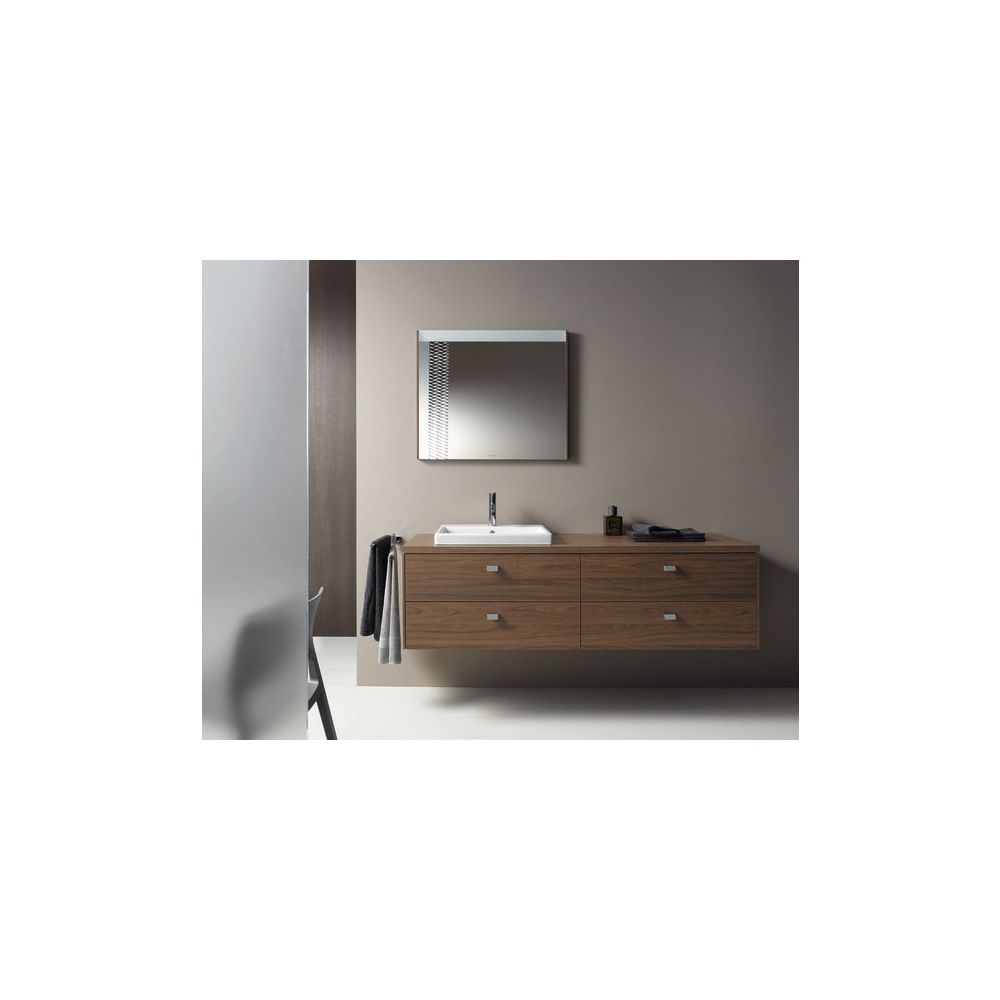 Duravit Vero Air Einbauwaschtisch 455x550x165mm, Weiß Hochglanz, WonderGliss, mit ... DURAVIT-03835500001 4053424184517 (Abb. 1)