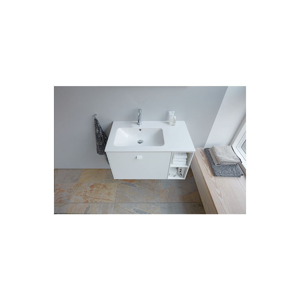 Duravit ME by Starck Waschtisch 490x830x180mm, Weiß Seidenmatt, Rechteckig, 1 Wasch... DURAVIT-2345833200 4053424893280 (Abb. 5)
