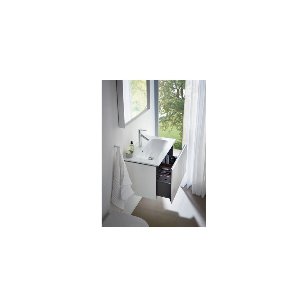 Duravit ME by Starck Waschtisch 400x630x180mm, Compact, Weiß Hochglanz, Rechteckig,... DURAVIT-2342630000 4053424383774 (Abb. 1)
