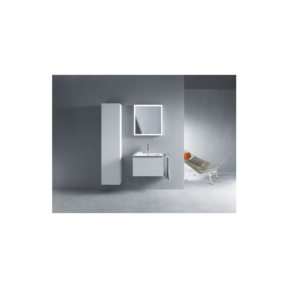 Duravit ME by Starck Waschtisch 490x630x180mm, Weiß Hochglanz, Rechteckig, 1 Wasch... DURAVIT-2336630000 4053424052014 (Abb. 12)