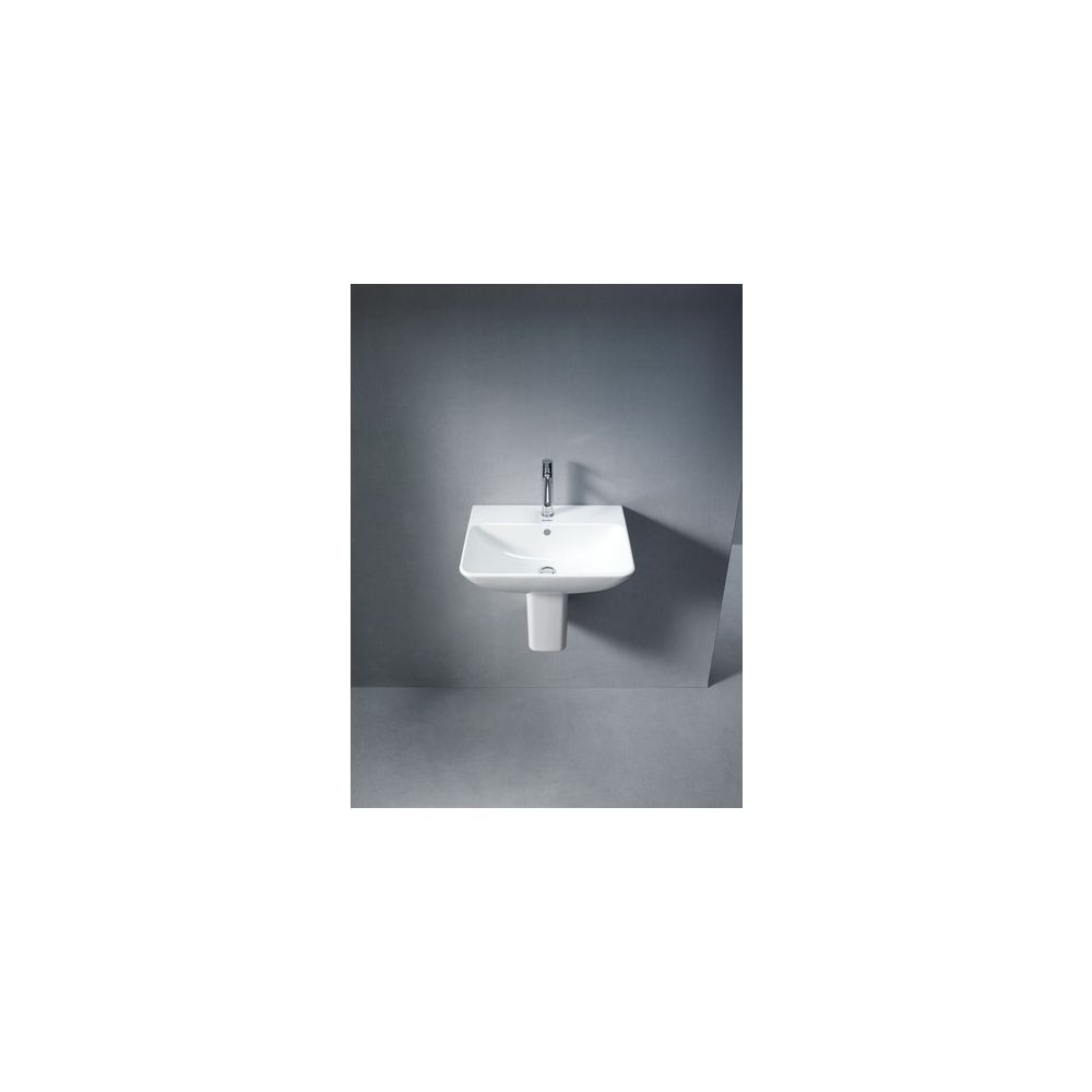 Duravit ME by Starck Waschtisch 440x550x180mm wandhäng., Weiß Hochglanz, Rechteckig... DURAVIT-2335550000 4053424021355 (Abb. 6)