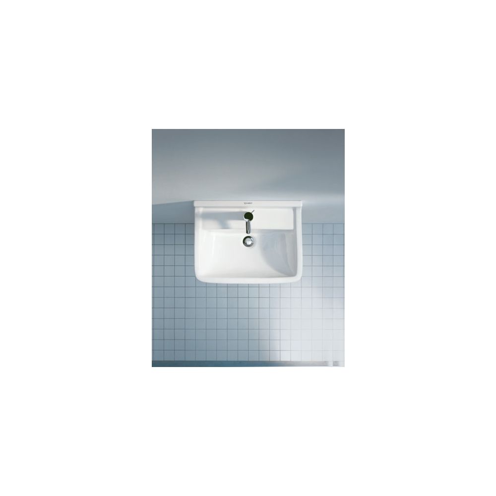 Duravit Starck 3 Waschtisch 450x600x225mm wandhäng., Weiß Hochglanz, Rechteckig, 1 ... DURAVIT-0300600000 4021534222825 (Abb. 8)