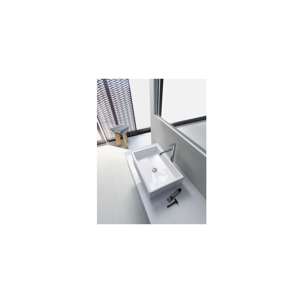 Duravit Vero Air Aufsatzbecken 600mm, Weiß Hochglanz, WonderGliss, Rechteckig, oh... DURAVIT-23516000001 4053424139289 (Abb. 12)