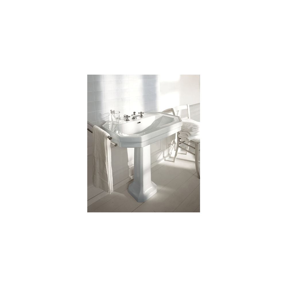 Duravit Serie 1930 Standsäule aus Keramik 300x296x630mm, Weiß Hochglanz, bodenstehe... DURAVIT-0857900000 4021534107894 (Abb. 4)