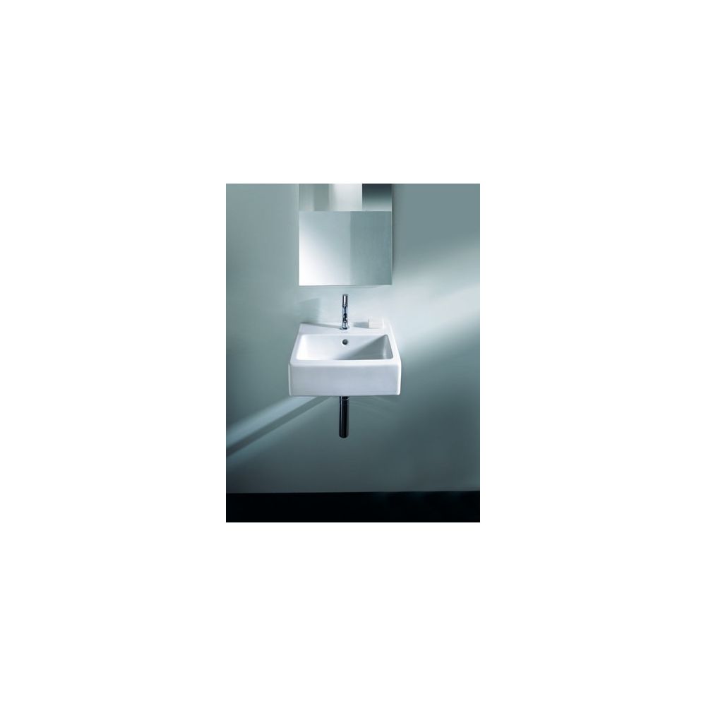 Duravit Vero Waschtisch 470x500x175mm wandhäng., Weiß Hochglanz, Rechteckig, 1 WP m... DURAVIT-0454500000 4021534269301 (Abb. 7)