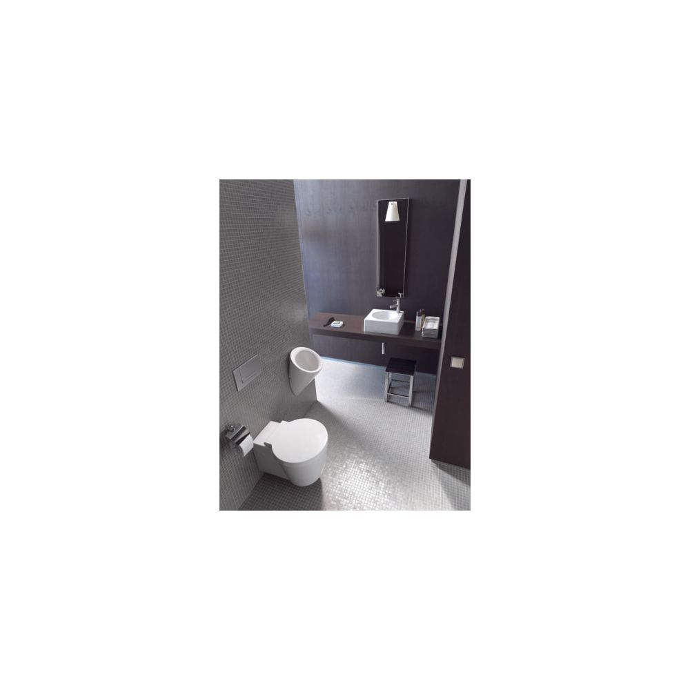 Duravit Starck 1 Urinal 285x320x515mm Weiß Hochglanz geschlossen, Absauger, Zulauf ... DURAVIT-0834320000 4021534103612 (Abb. 1)