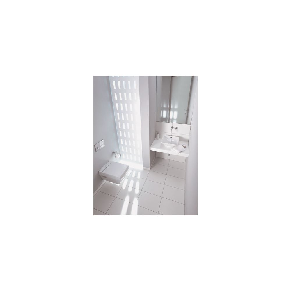 Duravit Design Classics Aufsatzbecken 420mm Weiß Hochglanz, Quadratisch, ohne HLB m... DURAVIT-0333420000 4021534333620 (Abb. 2)
