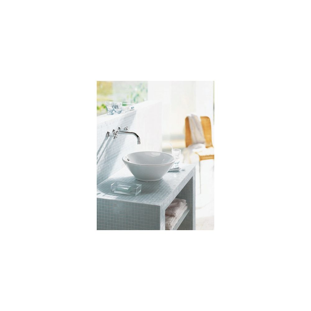 Duravit Design Classics Aufsatzbecken 420mm, Weiß Hochglanz, rund, ohne HLB, mit Üb... DURAVIT-0325420000 4021534075353 (Abb. 8)