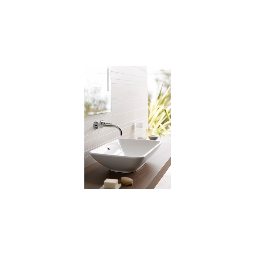 Duravit Design Classics Aufsatzbecken 550mm Weiß Hochglanz, rechteckig ohne HLB, mi... DURAVIT-0334520000 4021534333644 (Abb. 3)