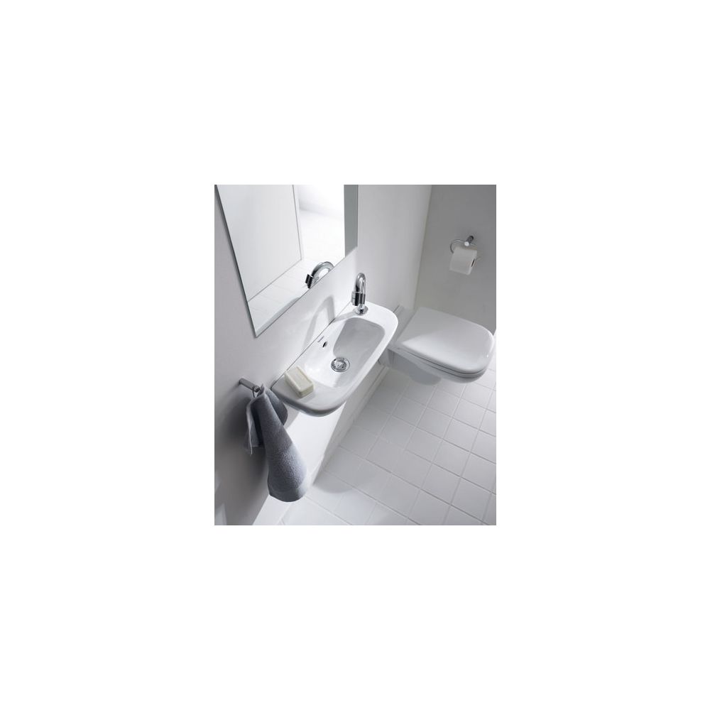 Duravit D-Code Handwaschbecken 220x500x135mm, Weiß Hochglanz, Rechteckig, 1 Waschpl... DURAVIT-0706500008 4021534346361 (Abb. 7)