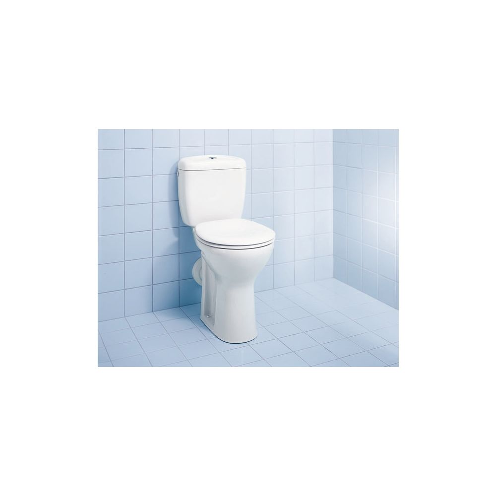 Duravit WC-Sitz, Oval, Weiß Hochglanz 376x43x446mm, ohne Absenkautomatik, Edelstahl... DURAVIT-0064200000 4021534005954 (Abb. 3)