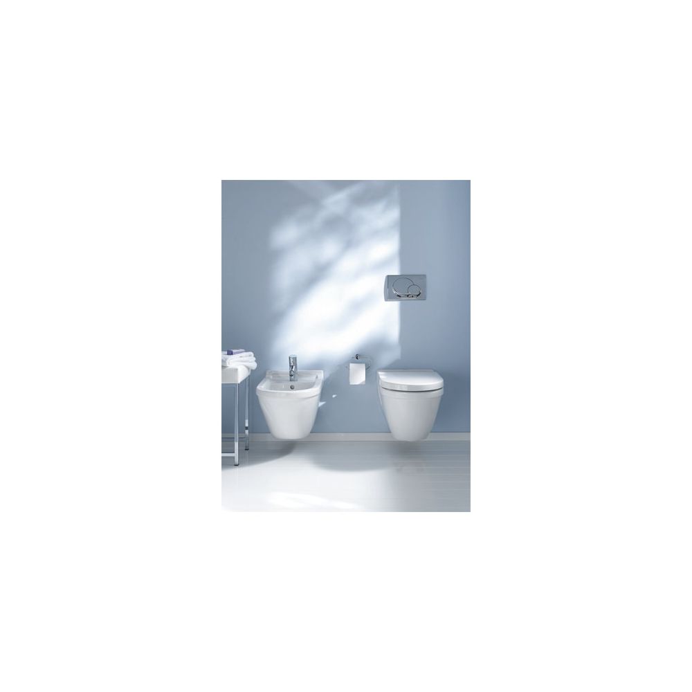 Duravit Starck 3 WC-Sitz D-shaped, Weiß HG 370x43x431mm mit Absenkauto. Sitzgarnit... DURAVIT-0063890000 4021534386190 (Abb. 19)
