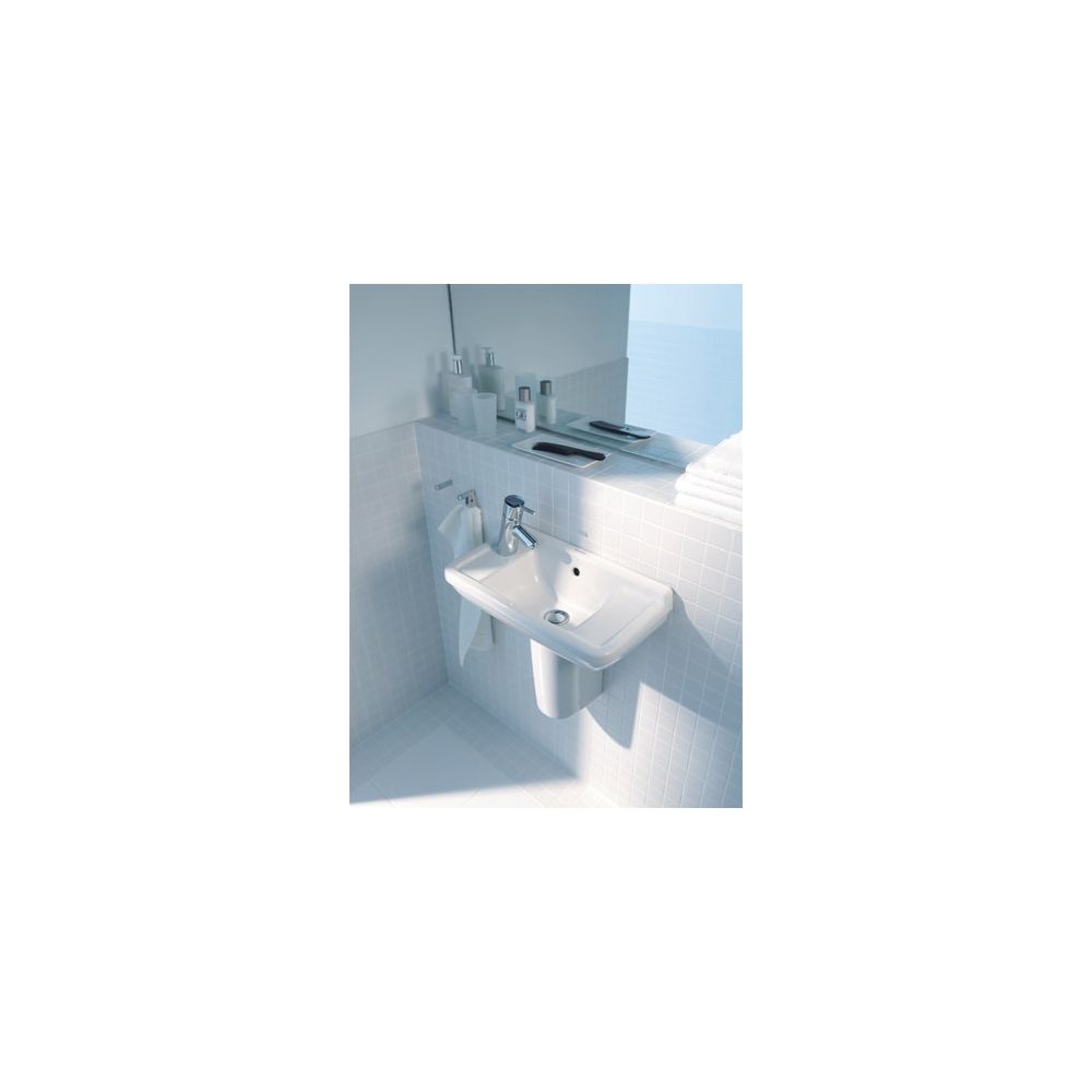 Duravit Starck 3 Handwaschbecken 260x500x160mm, Weiß HG, WonderGliss, Rechteckig, ... DURAVIT-07515000001 4021534223525 (Abb. 2)