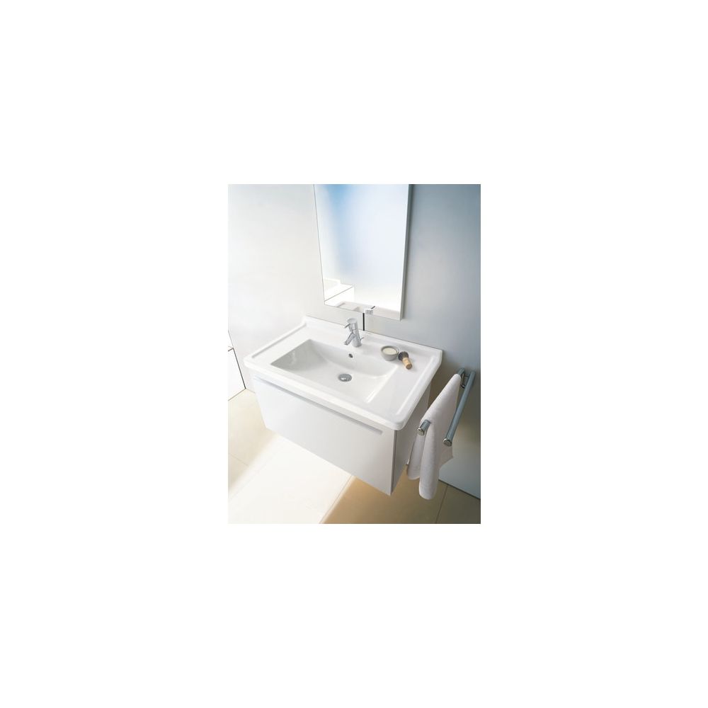 Duravit Starck 3 Waschtisch 485x850x225mm, Weiß Hochglanz, Rechteckig, 1 Waschplatz... DURAVIT-0304800000 4021534223471 (Abb. 7)