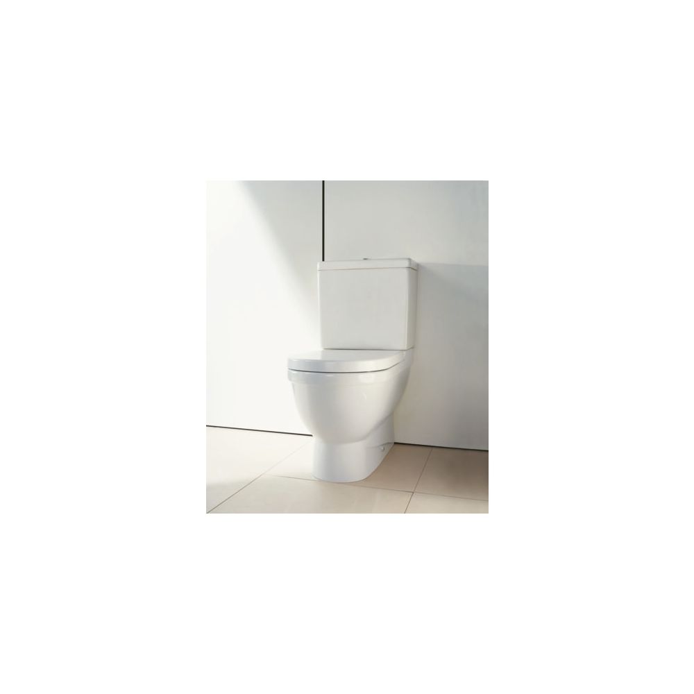Duravit Starck 3 Stand WC für Kombination 660x370x430mm, Weiß Hochglanz, 6l, Tiefsp... DURAVIT-0128090000 4021534224096 (Abb. 2)