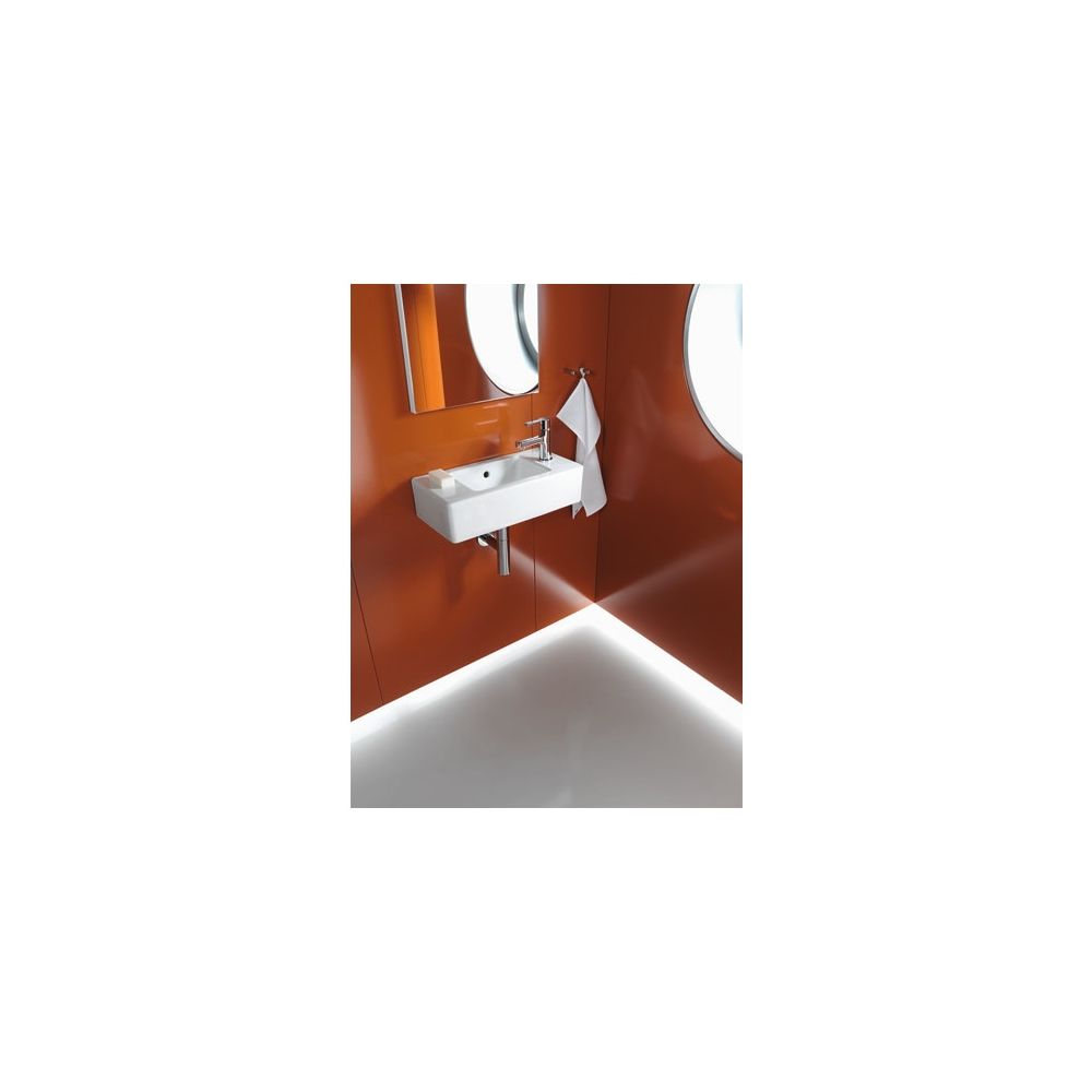 Duravit Vero Handwaschbecken 250x500x150mm, Weiß Hochglanz, Rechteckig, 1 Waschplat... DURAVIT-0703500009 4021534347641 (Abb. 5)