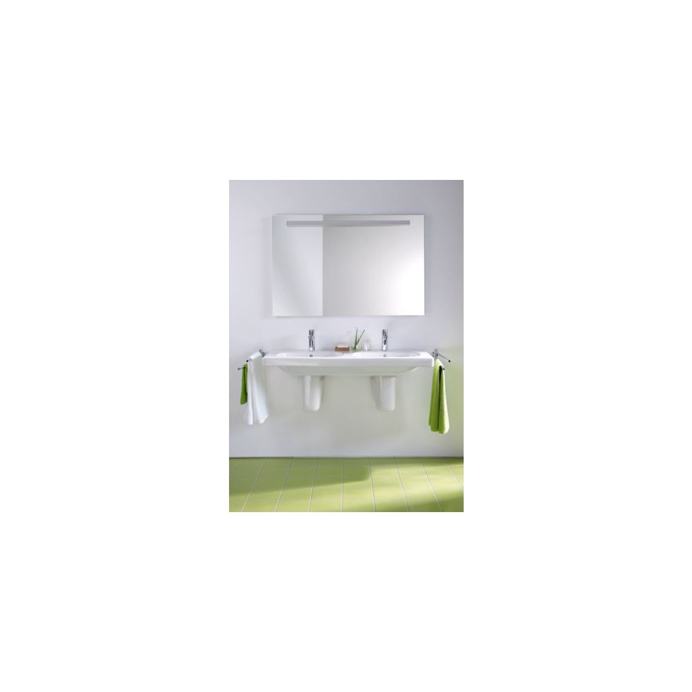Duravit D-Code Halbsäule aus Keramik 268x245x305mm, Weiß Hochglanz, wandhäng., für ... DURAVIT-0857180000 4021534344152 (Abb. 5)