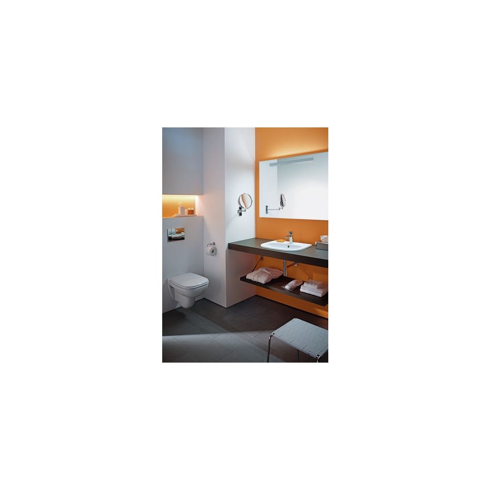Duravit D-Code Einbauwaschtisch 435x545x195mm, Weiß Hochglanz, mit HLB/Überlauf, 1 ... DURAVIT-0337540000 4021534344077 (Abb. 6)