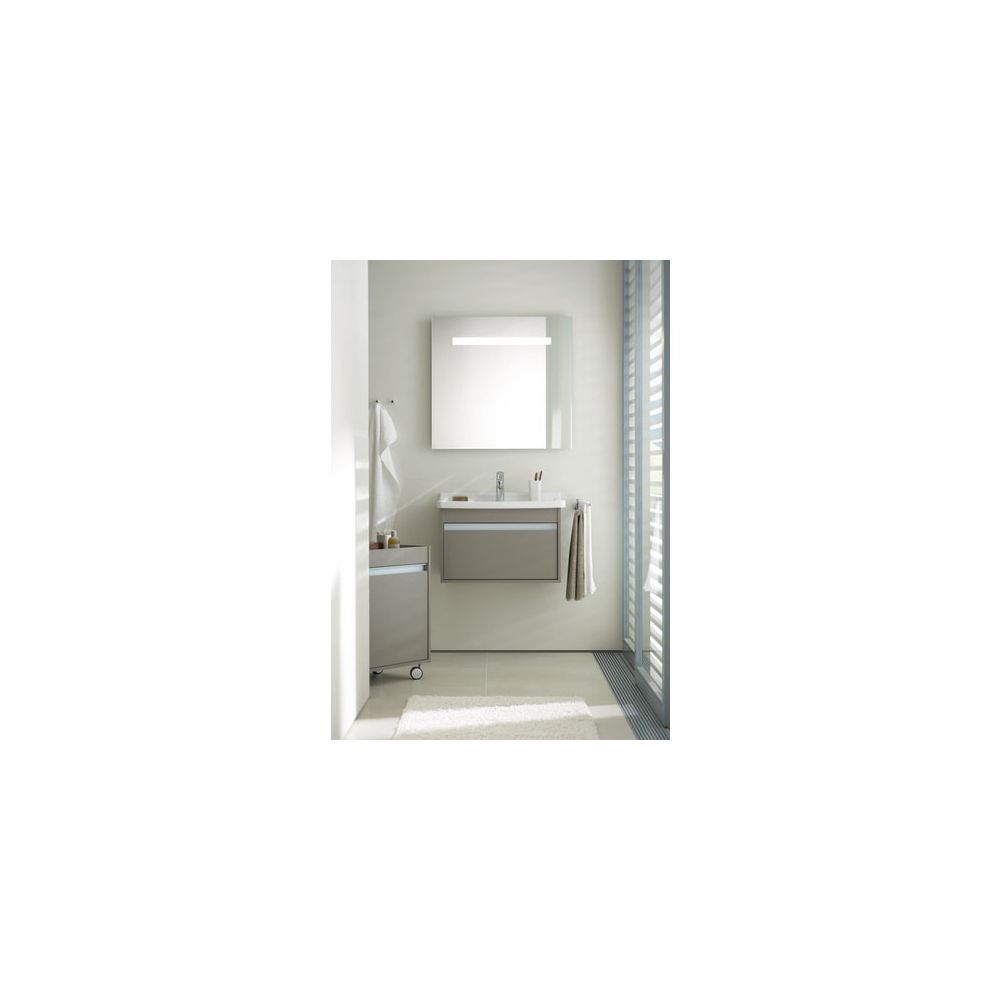 Duravit Starck 3 Waschtisch 490x700x235mm, Weiß Hochglanz, Rechteckig, 1 Waschplatz... DURAVIT-0304700000 4021534256776 (Abb. 2)