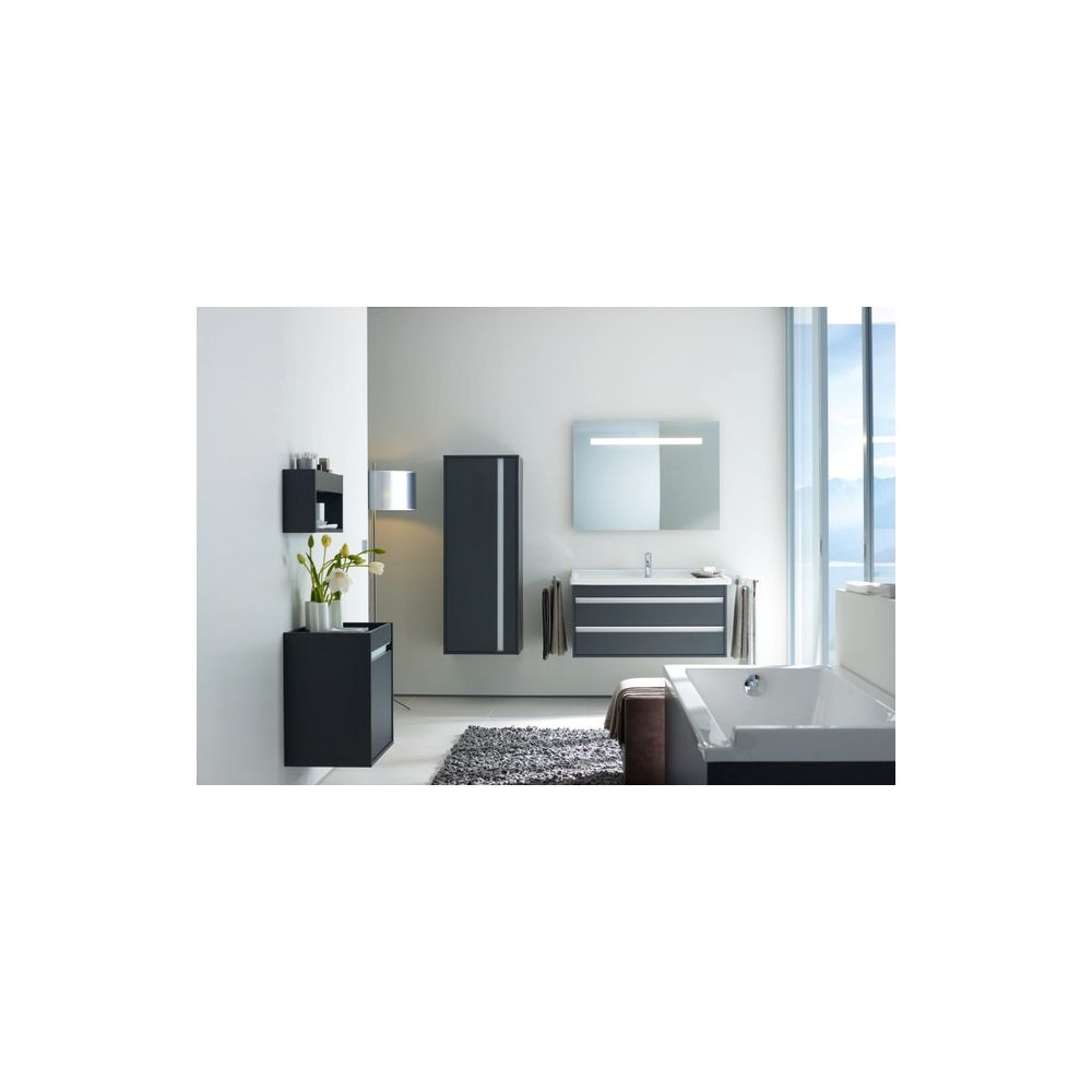 Duravit Ketho Wandregal 135x500x240mm, Graphit Matt, 1 offener Fächer, wandhäng. m... DURAVIT-KT253704949 4021534724558 (Abb. 2)
